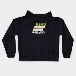 Read Books to Be More Interesting Kids Hoodie